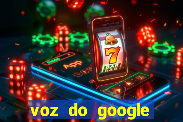 voz do google tradutor homem