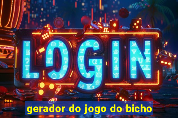 gerador do jogo do bicho