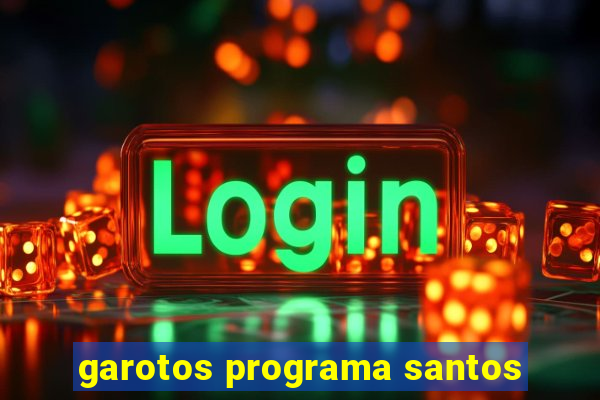 garotos programa santos