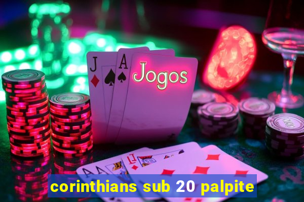 corinthians sub 20 palpite