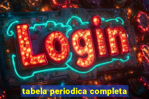 tabela periodica completa