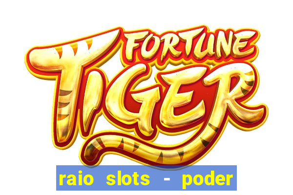 raio slots - poder de zéus