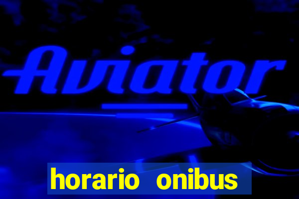 horario onibus santa amelia porto belo