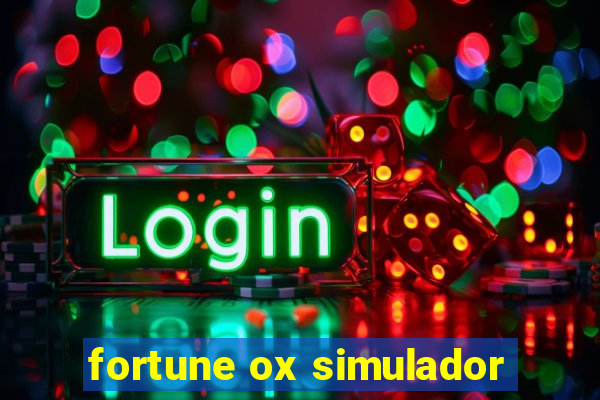 fortune ox simulador