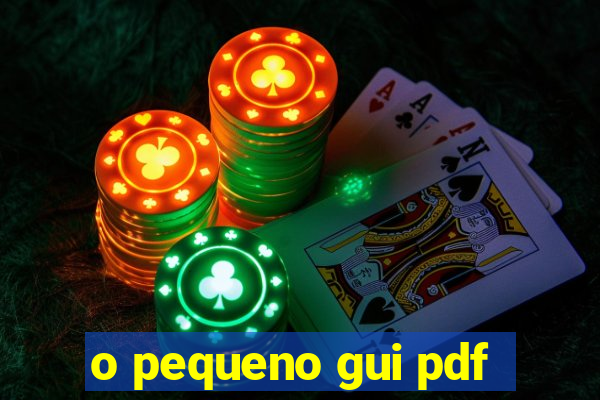 o pequeno gui pdf