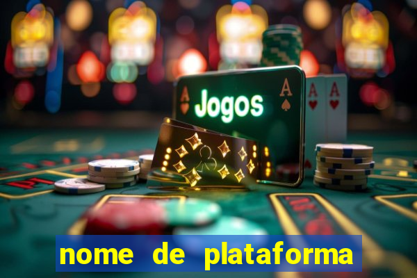 nome de plataforma de jogos