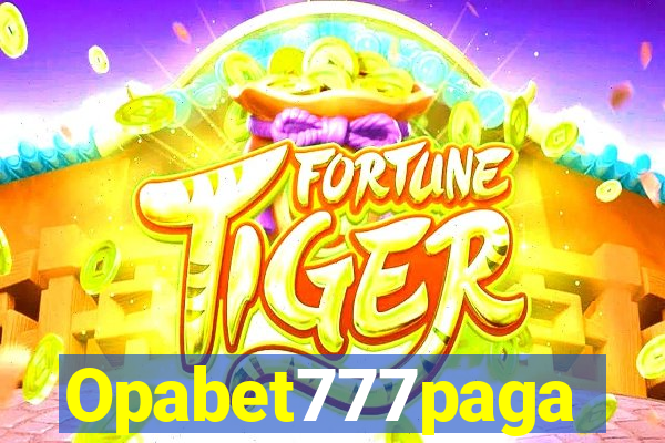 Opabet777paga