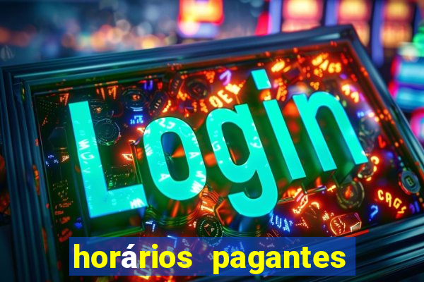 horários pagantes fortune tiger madrugada