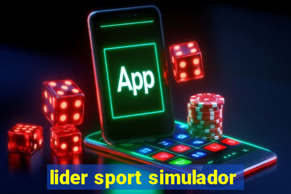 lider sport simulador